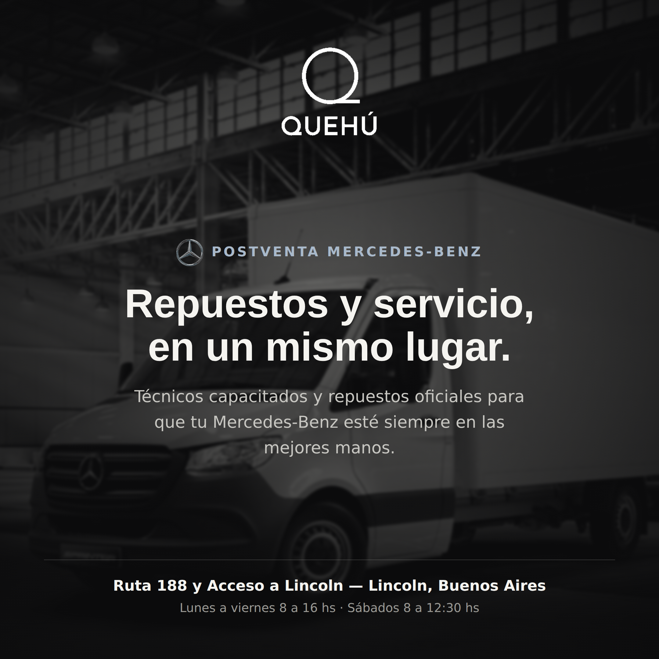Postventa Mercedes-Benz - Repuestos y servicio en un mismo lugar